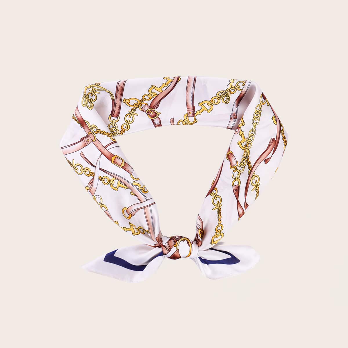 

Belt Print Bandana, Multicolor