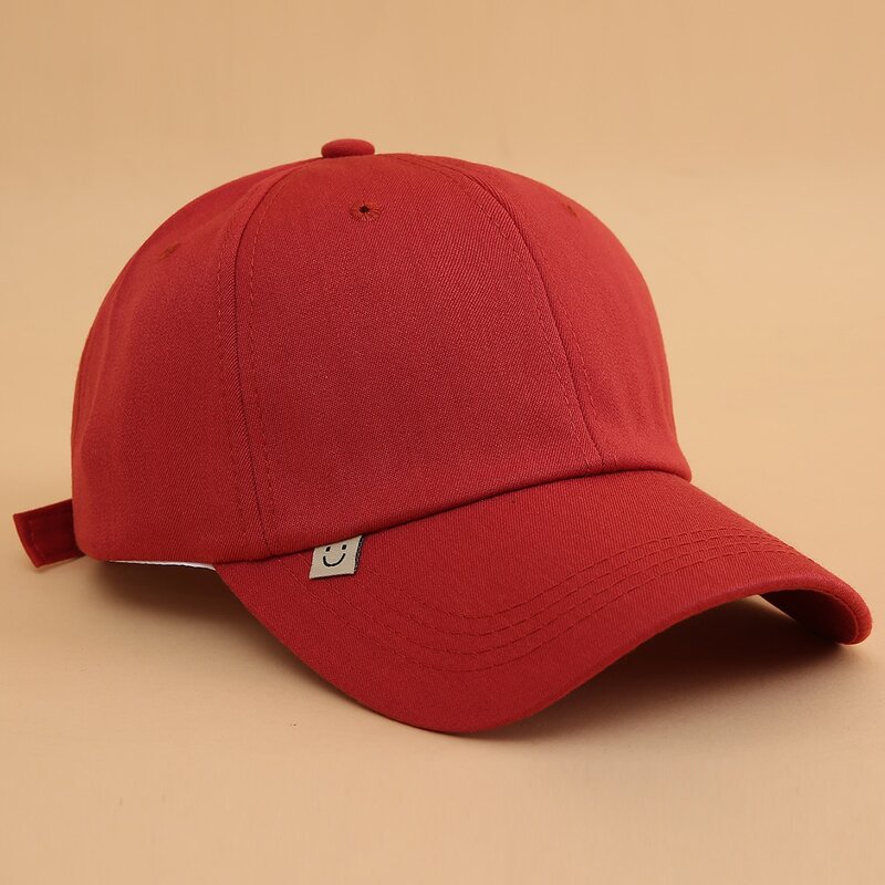 

Guys Simple Baseball Cap, Rose red