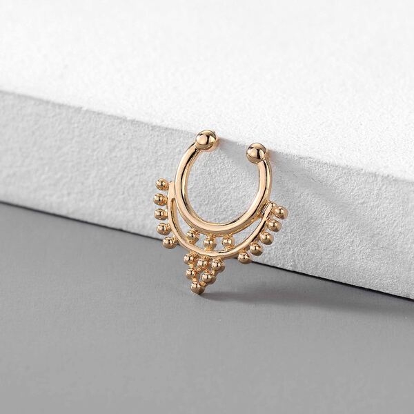 

Men Gold Nose Ring