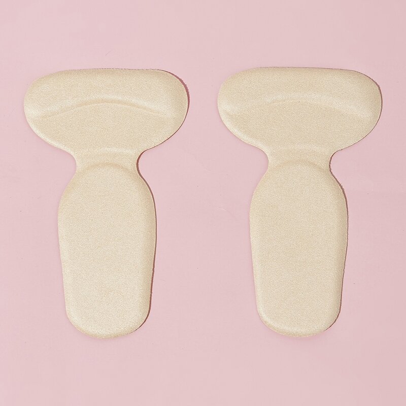 

1pair Solid Heel Protector, Apricot