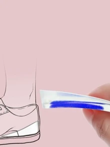 1pair Gel Heel Cup - Blue - View 3