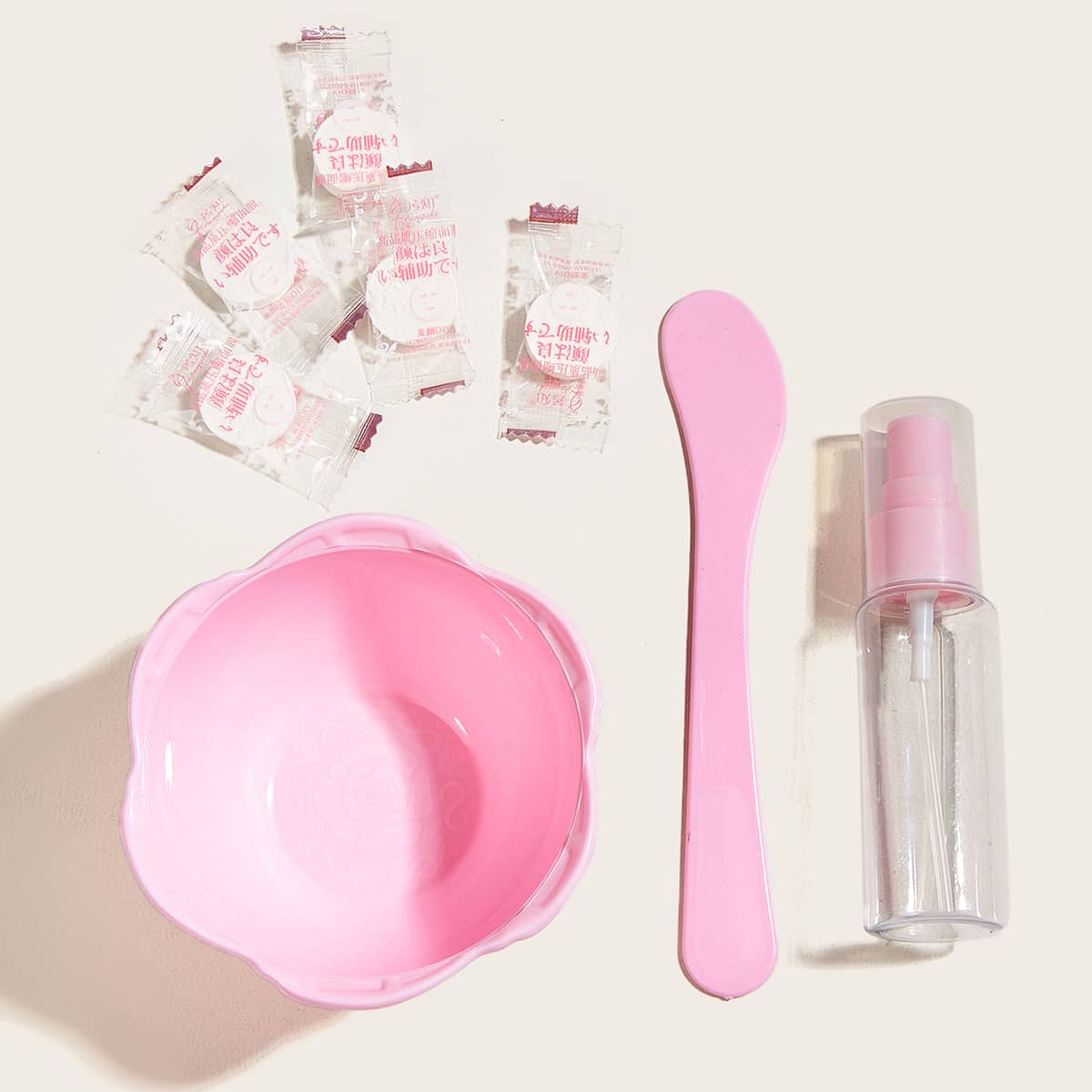

8pcs Skin Care Tool Set, Pink
