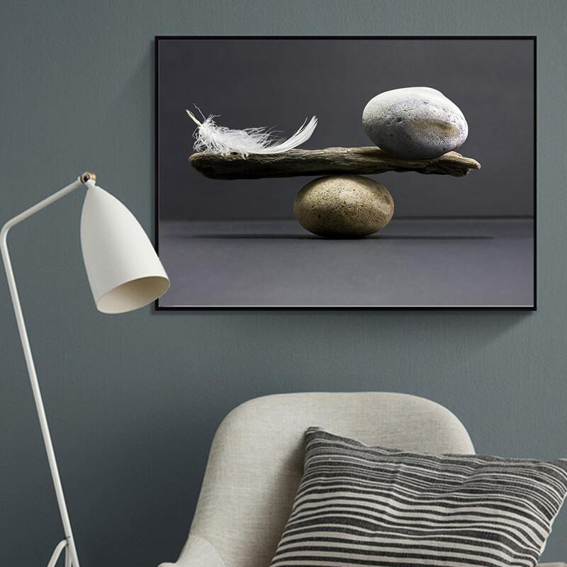 

Stone Print Wall Painting Without Frame, Multicolor