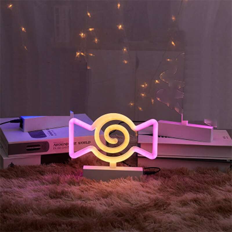 

1pc Candy Design Neon Lamp, Multicolor
