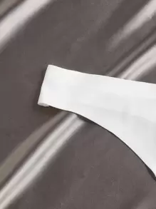 4 条装无缝超细纤维性感内裤套装 - 彩色 - 查看 5