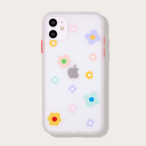 

Flower Pattern iPhone Case, Multicolor