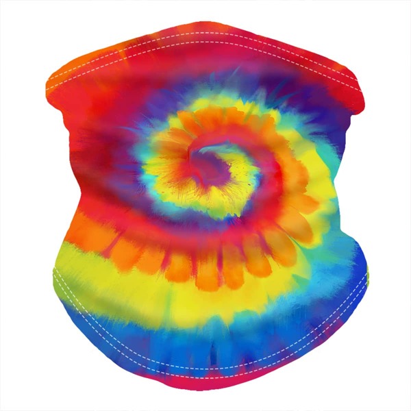 

Tie Dye Sun Protection For The Face, Multicolor
