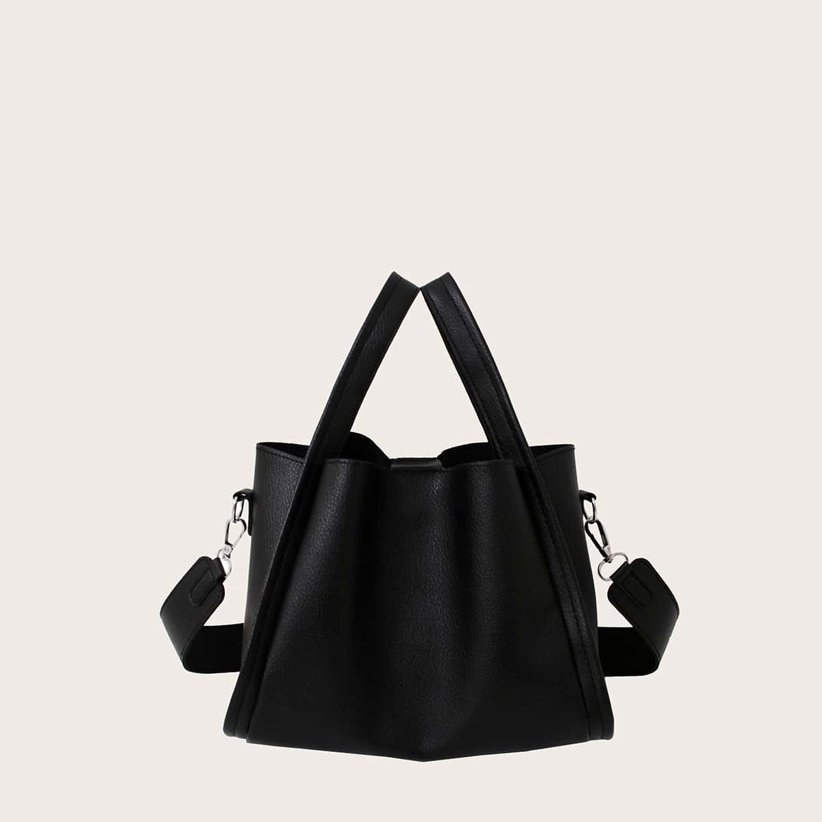 

Minimalist Tote Bag, Black