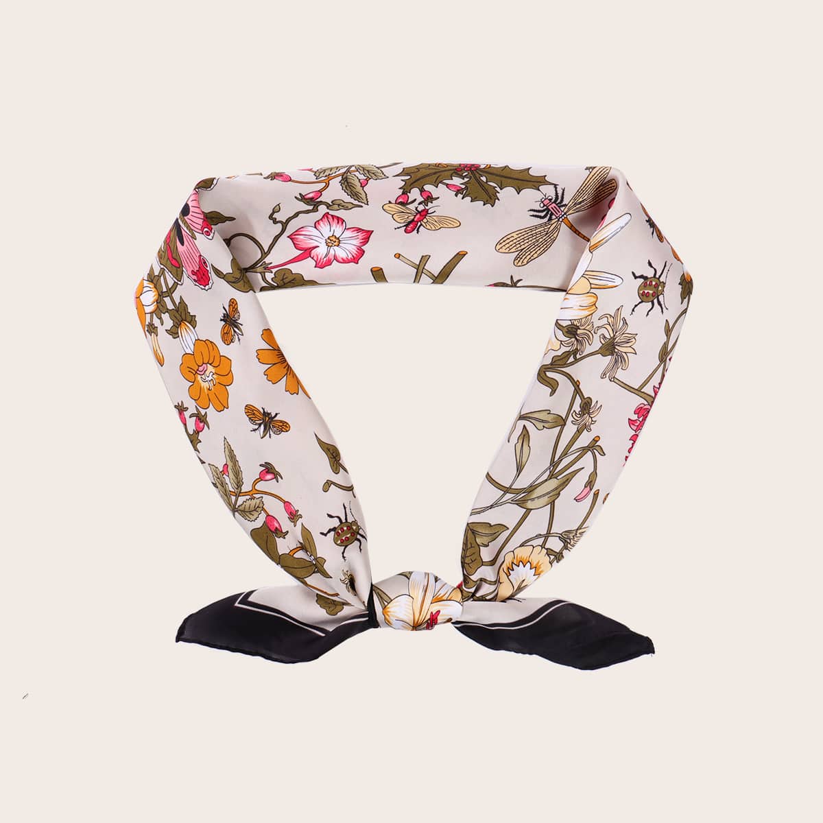 

Flower Pattern Bandana, Multicolor