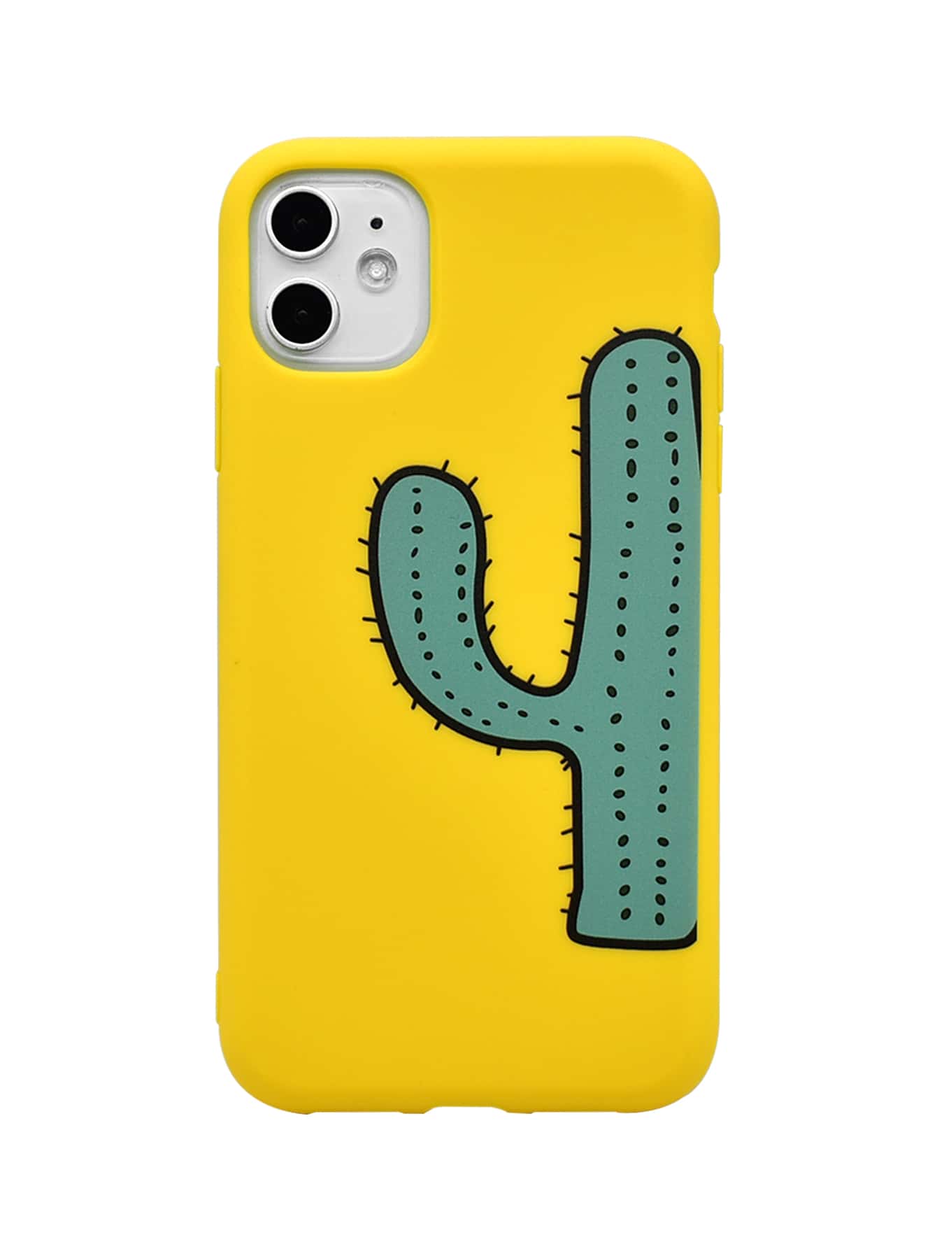 仙人掌圖案iPhone手機殼 - 彩色 - 查看 1