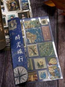 2シート ミックスパターン ランダム ステッカー - マルチカラー - チェックする 3