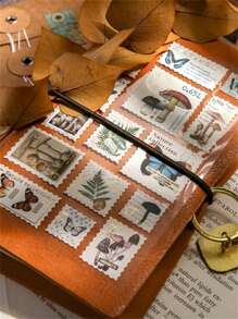 2シート ミックスパターン ランダム ステッカー - マルチカラー - チェックする 7