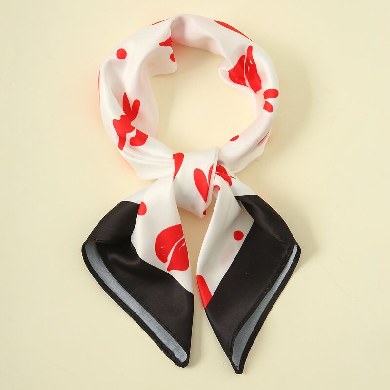 

Heart Pattern Bandana, Multicolor