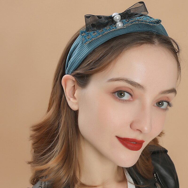 

Bow Knot Decor Hair Hoop, Multicolor