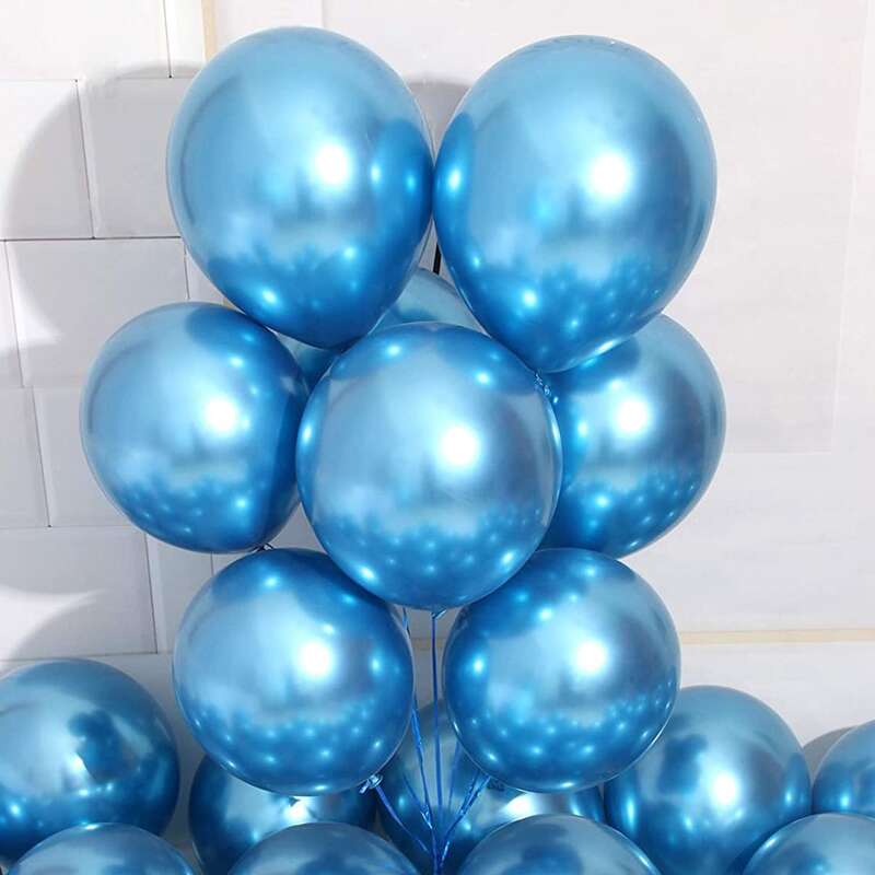 

10pcs Decorative Balloon Set, Blue