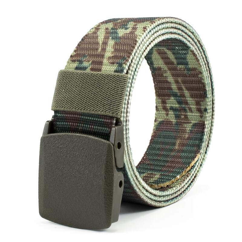 

Guys Camo Pattern Tape Belt, Olive green