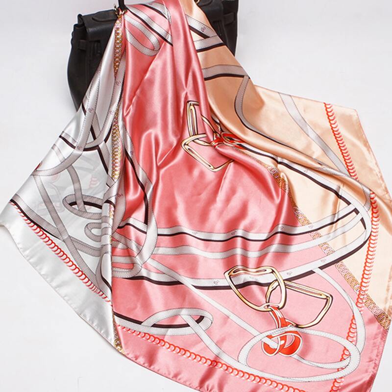

Color Block Bandana, Pink
