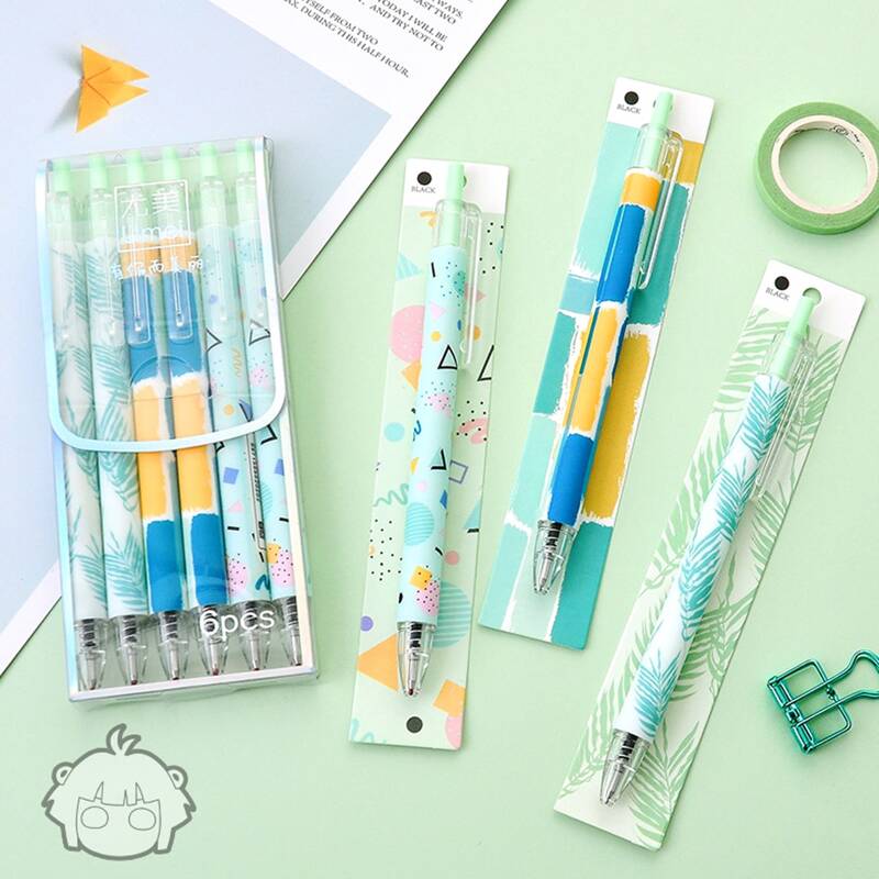 

1pc Random Cartoon Press Gel Pen, Multicolor
