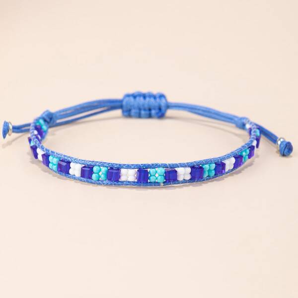 

Colorful Bead Decor Bracelet, Multicolor