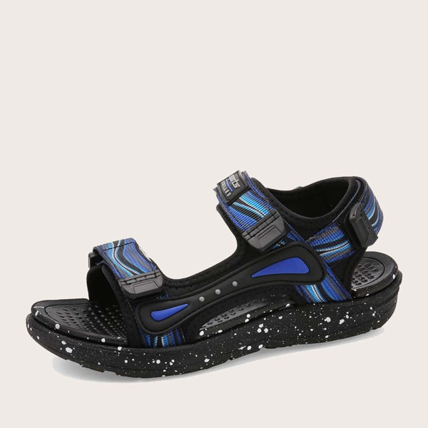 

Boys Velcro Strap Sport Sandals, Blue