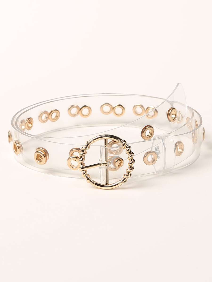 Cinturón transparente con ojal - transparente - Ver 1