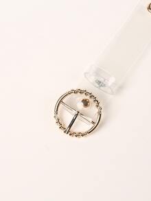 Cinturón transparente con ojal - transparente - Ver 3