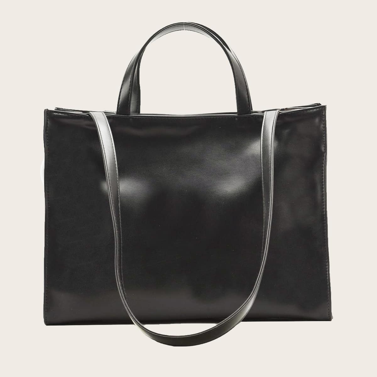 

Minimalist Tote Bag, Black