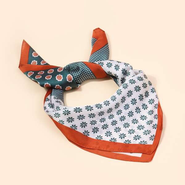 

Polka Dot Print Bandana, Multicolor