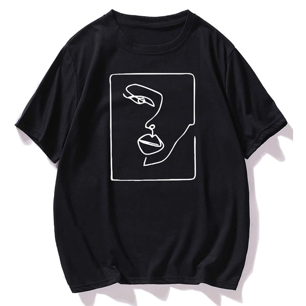 

Men Figure Graphic Tee, Black