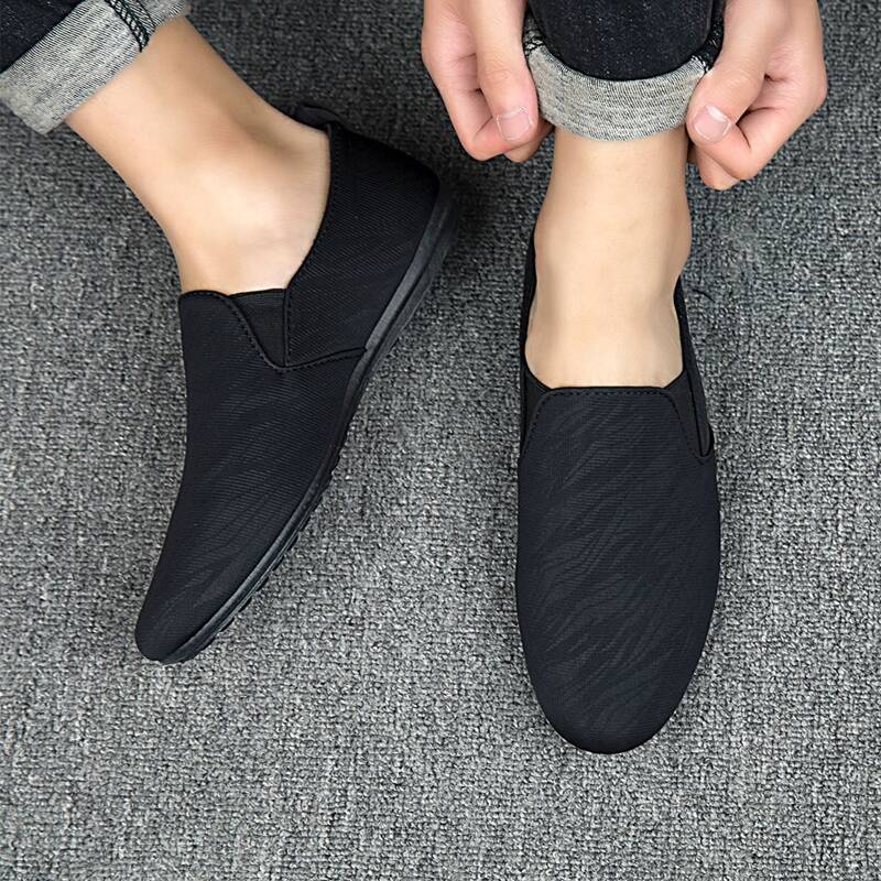 

Guys Slip On Loafers, Black