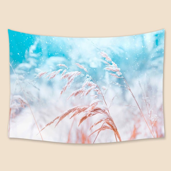 

Plants Print Tapestry, Multicolor