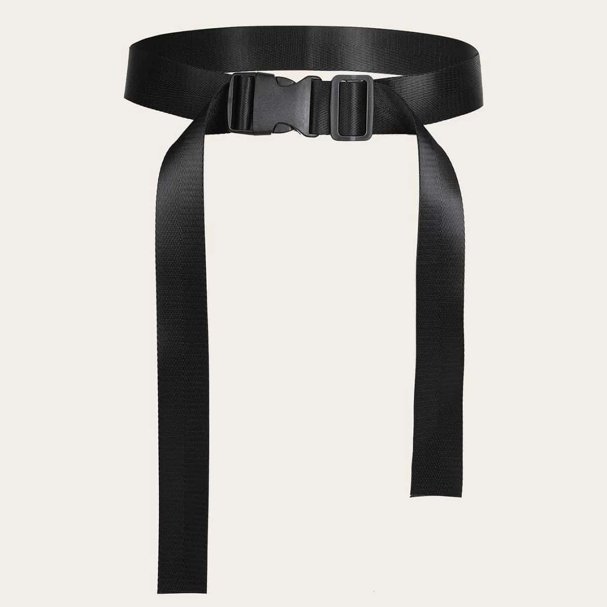 

Solid Tape Belt, Black