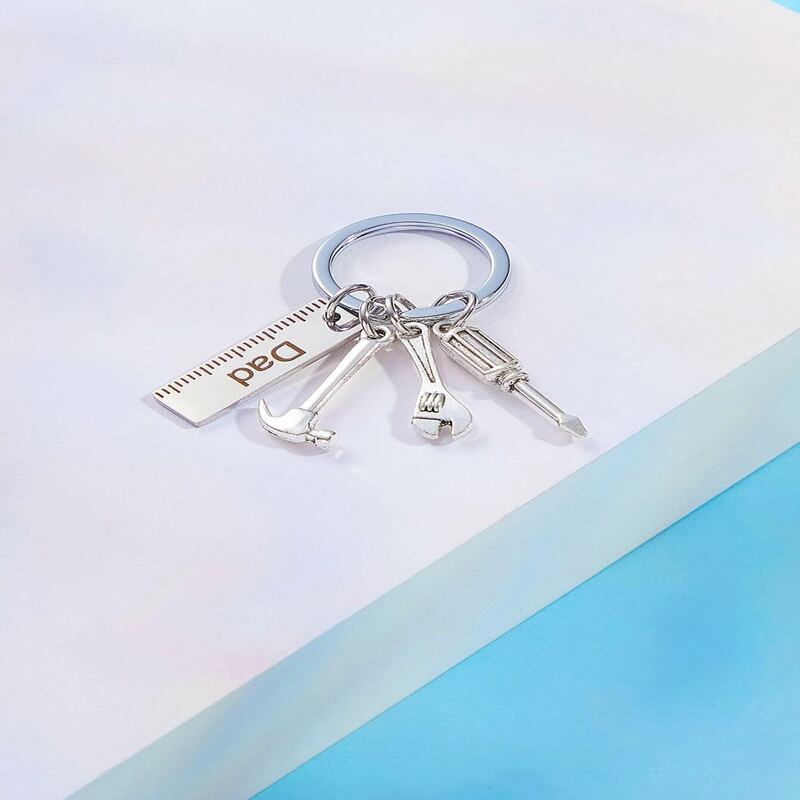 

1pc Tools Keychain, Silver