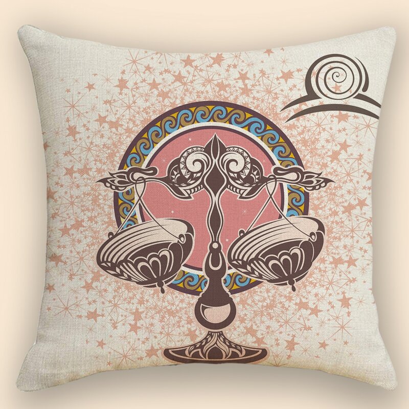 

Constellation Print Cushion Cover Without Filler, Multicolor