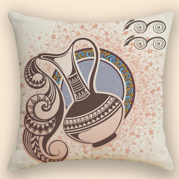 

Constellation Print Cushion Cover Without Filler, Multicolor