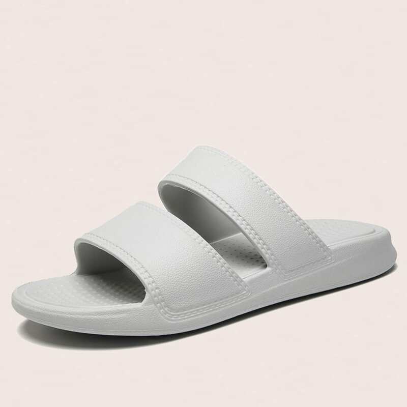 

Guys Double Band Slides, Grey