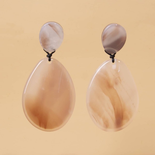 

Water Drop Earrings, Multicolor