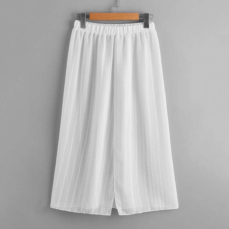 

Mesh Cover Up Skirt, White