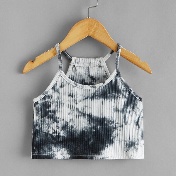 

Toddler Girls Tie Dye Rib-knit Cami Top, Multicolor