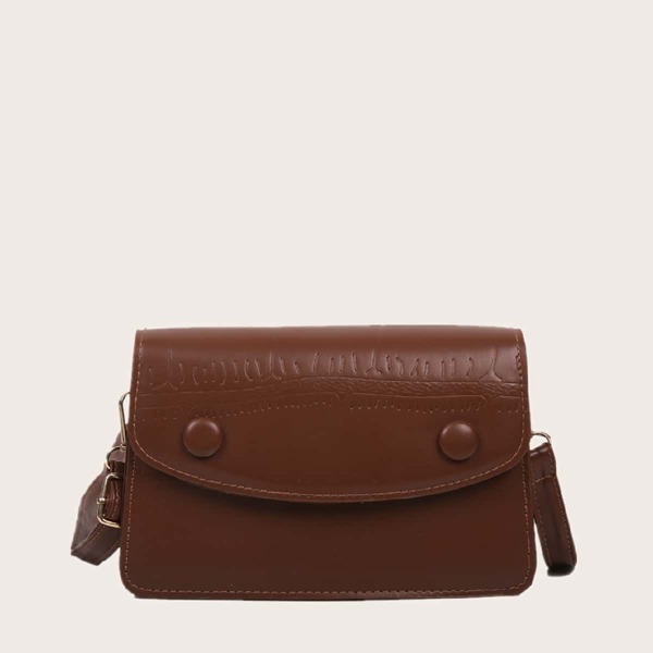 

Minimalist Crossbody Bag, Coffee brown
