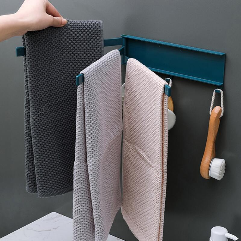 

1pc Multifunction Towel Hanger, Blue