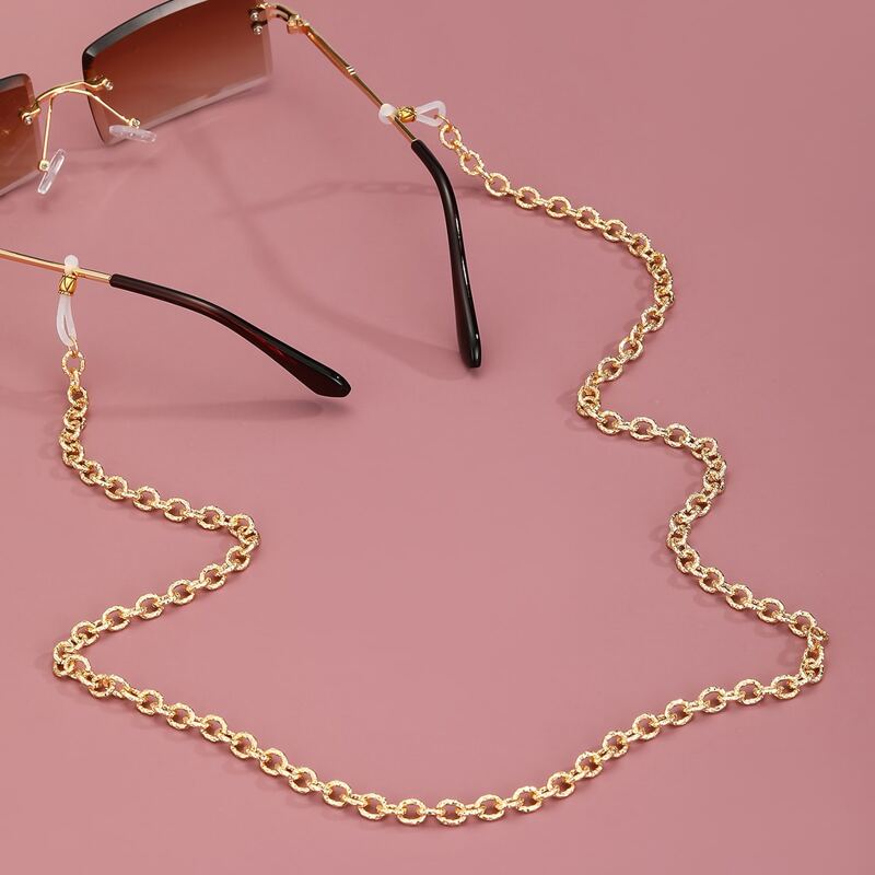 

Metallic Glasses Chain, Gold