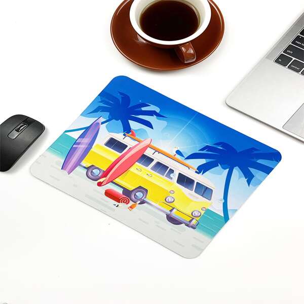 

Cartoon Graphic Mouse Pad, Multicolor