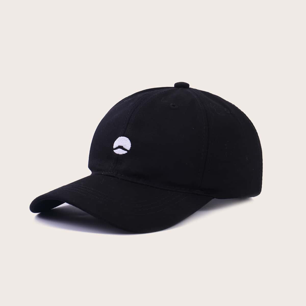 

Sunrise Embroidery Baseball Cap, Black