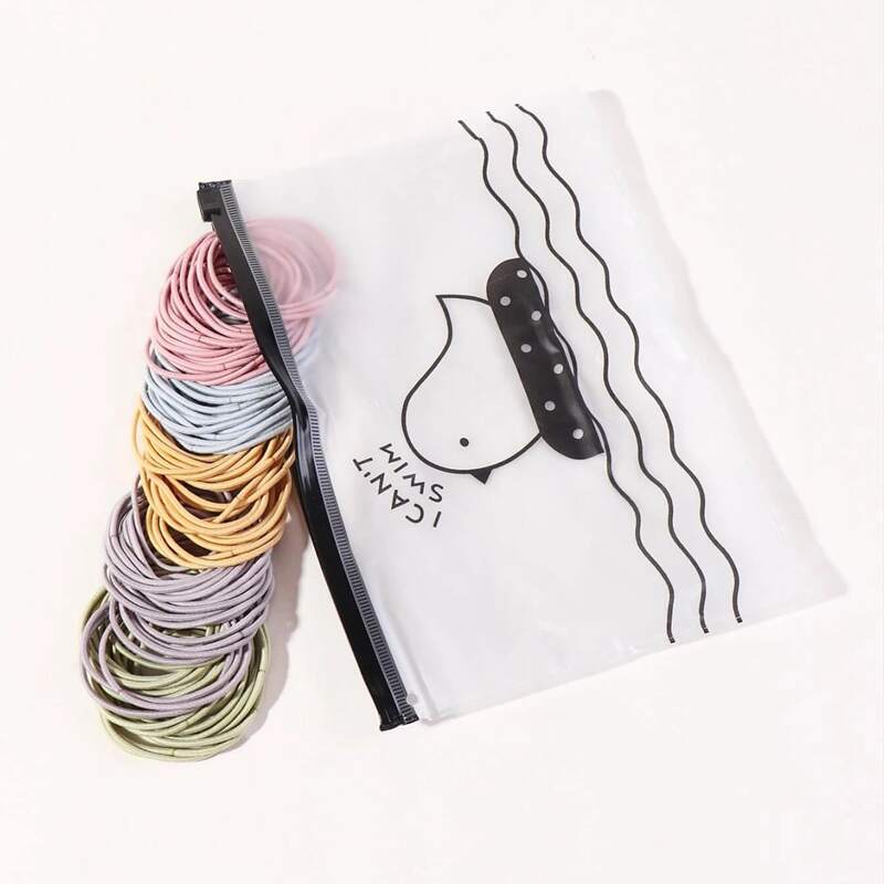 

1pack Simple Hair Tie, Multicolor