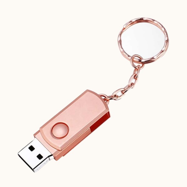 

Металличесский USB-флеш-накопитель, Розовые