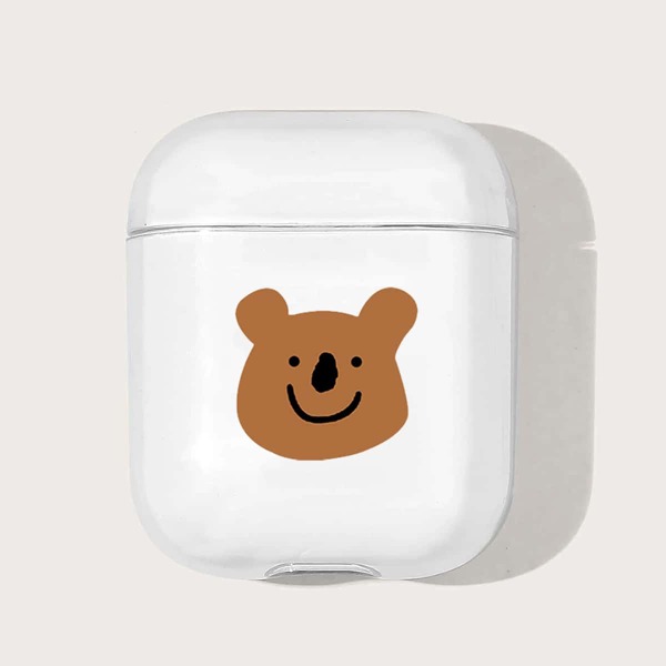 

Чехол для AirPods с мультипликационным рисунком, Прозрачный