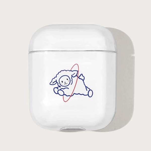 

Чехол для AirPods с мультипликационным рисунком, Прозрачный