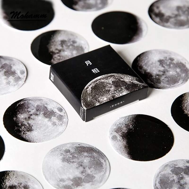 

45pcs Planet Sticker, Multicolor