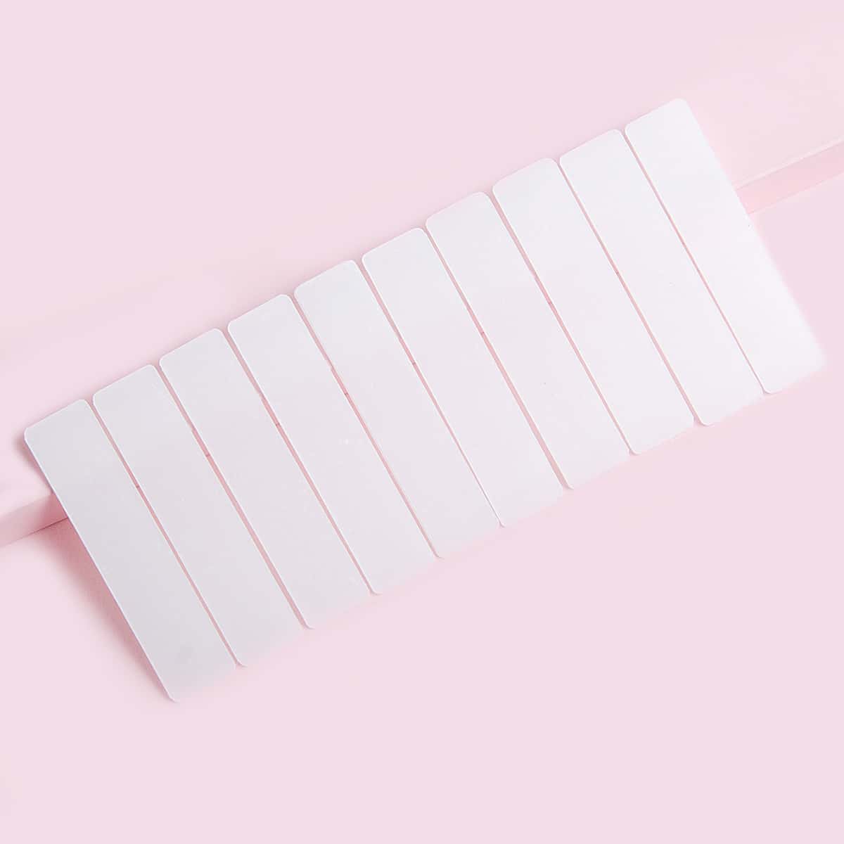 

10pcs Fake Nail Display Board, Clear